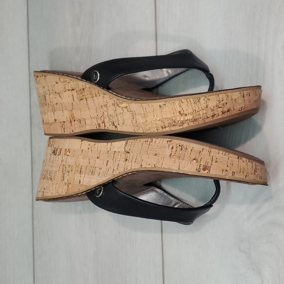 Sam Edelman Womens Romy Cork Wedge Sandals shoes sz 10M - Picture 9 of 12
